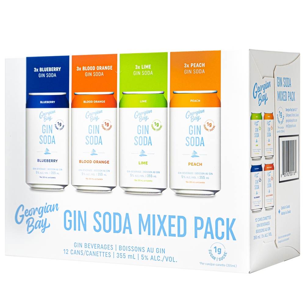Gin Soda Mixed Pack Bay Spirit Co.