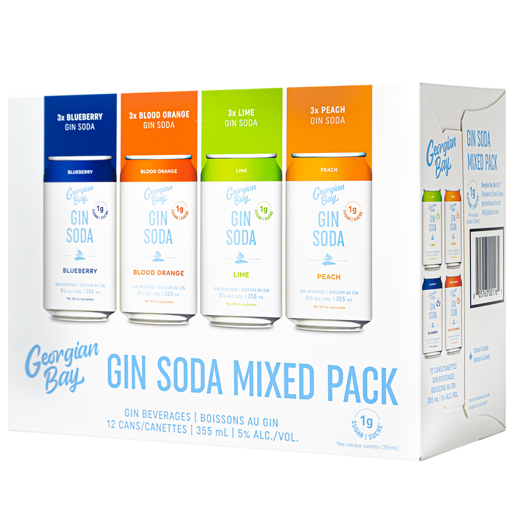 Gin Soda Mixed Pack Bay Spirit Co.